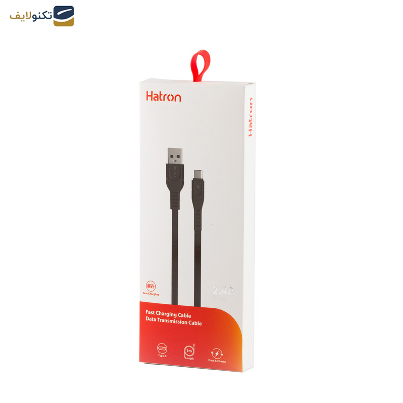 کابل تبدیل USB به USB-C هترون مدل HC154UC طول 1متر