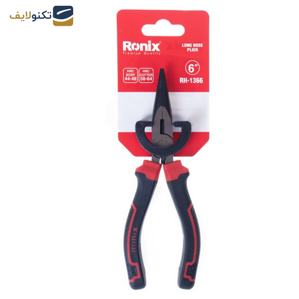  انبر دم باریک رونیکس مدل RON-1366 سایز 6 اینچ 