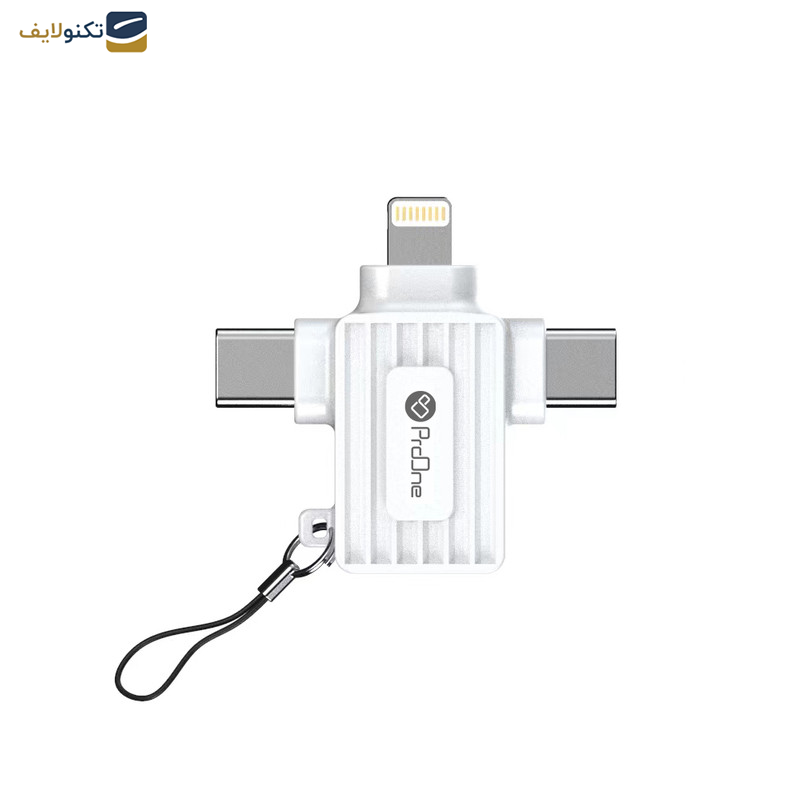 مبدل لایتنینگ به USB-C / USB / micro USB پرووان مدل PCO10