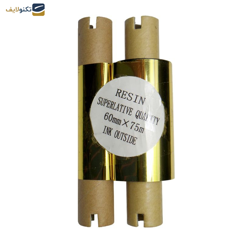 ریبون پرینتر لیبل زن مدل Resin 60mm x 75mm