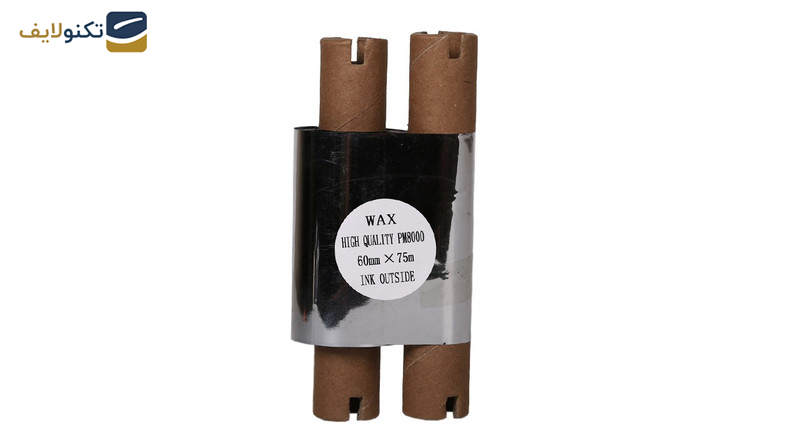 ریبون پرینتر لیبل زن NP مدل Wax 60mm x 75m