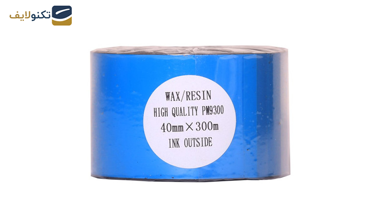 ریبون پرینتر لیبل زن NP مدل Wax Resin 40mm x 300m