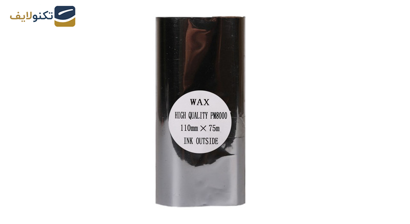 ریبون پرینتر لیبل زن NP مدل Wax 110mm x 75m