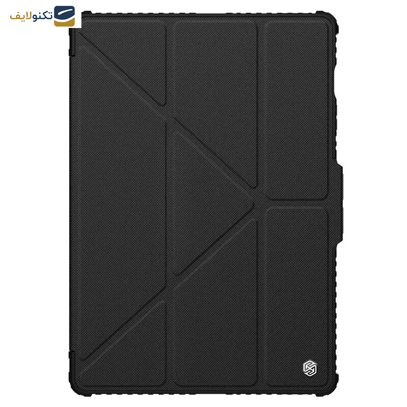 کیف کلاسوری نیلکین مدل Camshield Bumper Flip Folding مناسب برای تبلت سامسونگ Galaxy Tab S9 Fe Plus