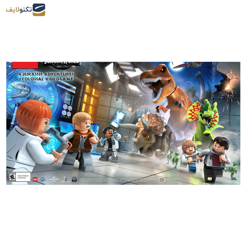 بازی LEGO Jurassic World مخصوص PS4