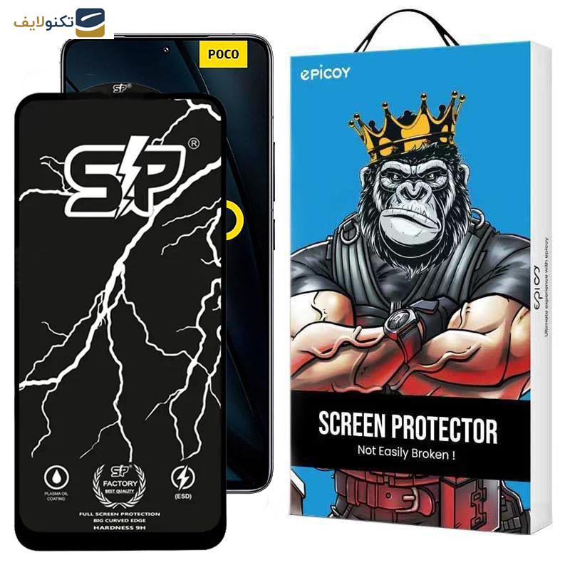 محافظ صفحه نمایش اپیکوی مدل SP Factory مناسب برای گوشی موبایل شیائومی Poco F6 Pro/Poco F6/Turbo 3