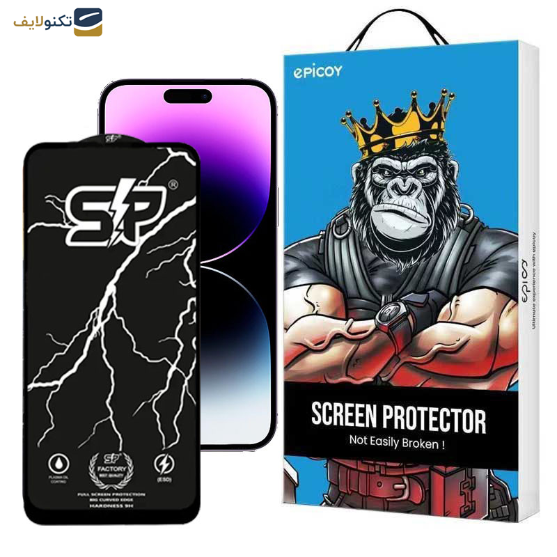 محافظ صفحه نمایش اپیکوی مدل SP Factory مناسب برای گوشی موبایل اپل iPhone 14 Pro Max 