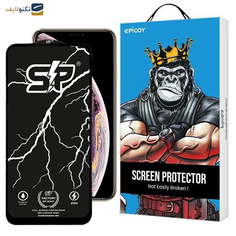 محافظ صفحه نمایش اپیکوی مدل SP Factory مناسب برای گوشی موبایل اپل iPhone 11 Pro Max/Xs max