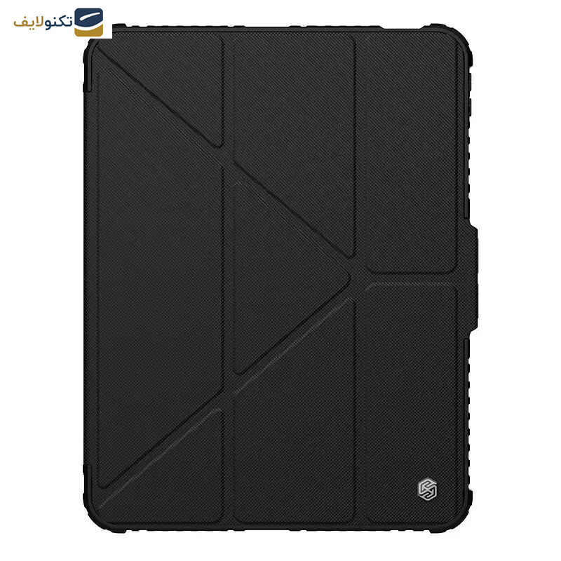 کیف کلاسوری نیلکین مدل Bumper Pro Leather Multi-Angle Folding مناسب برای تبلت اپل iPad Pro 11 2024 