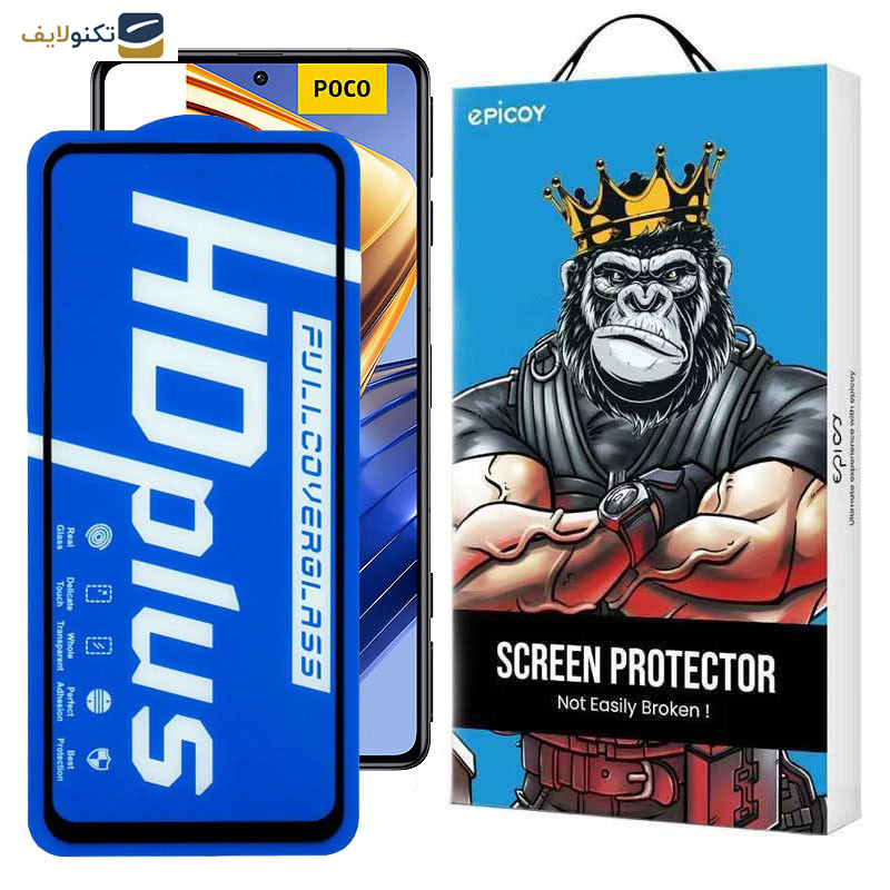 محافظ صفحه نمایش اپیکوی مدل HD Plus مناسب برای گوشی موبایل شیائومی Poco F5 Pro/ F5/ F4 GT/F3 GT/ F4/ F3