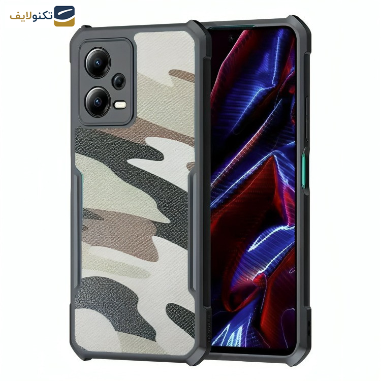 کاور ژاند مدل Xundd Camouflage مناسب برای گوشی موبایل شیائومی Poco X5 / Redmi Note 12 5G