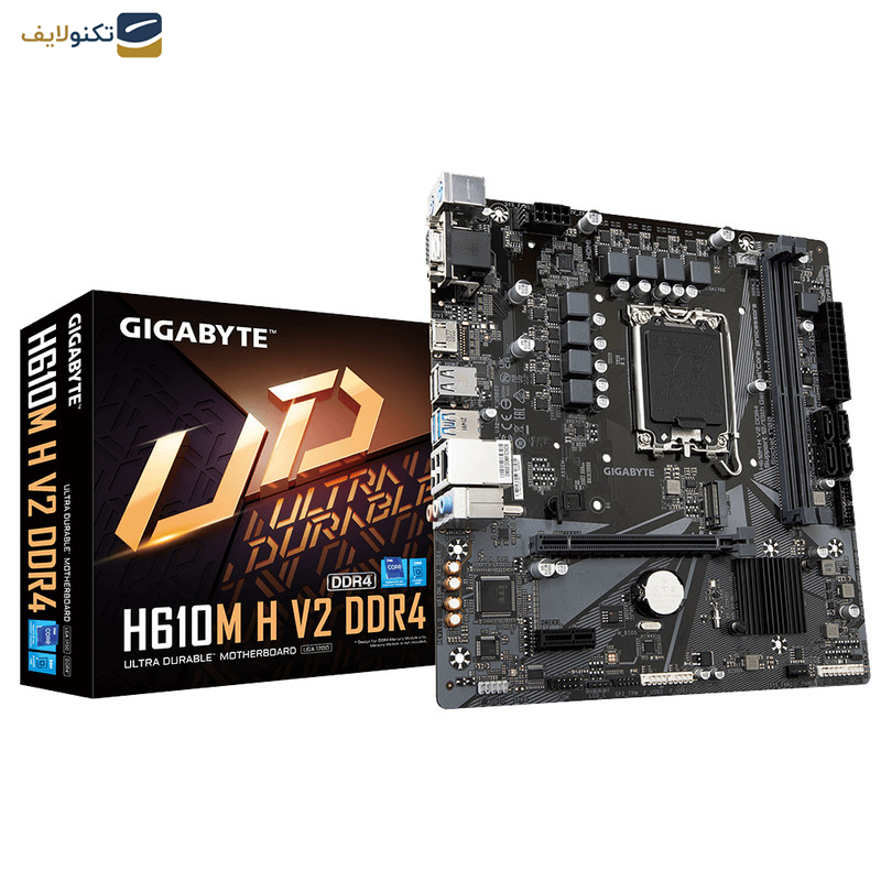 مادربرد گیگابایت مدل H610M H V2 DDR4 rev. 1.0