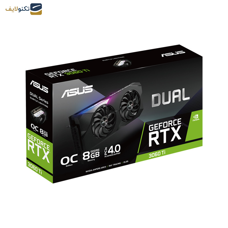 کارت گرافیک ایسوس مدل DUAL-RTX3060TI-O8G