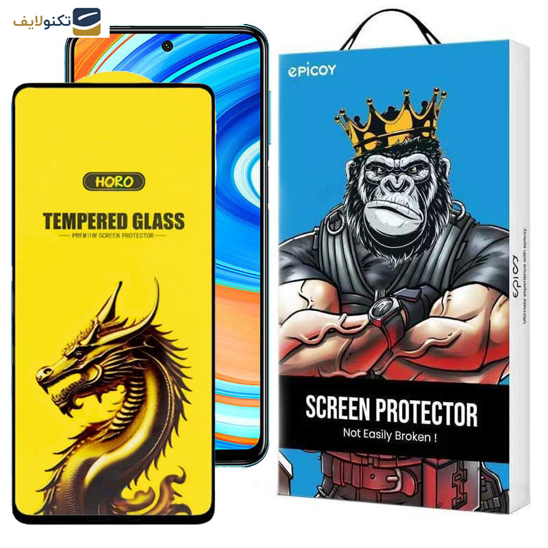 محافظ صفحه نمایش اپیکوی مدل Golden Dragon مناسب برای گوشی موبایل شیائومی Redmi Note 9 Pro Max / Note 9 Pro 5G/ Note 9 Pro  4G (Global/India) / Note 9S