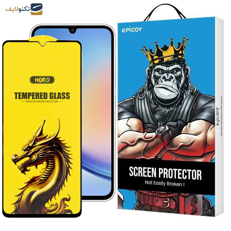 محافظ صفحه نمایش اپیکوی مدل Golden Dragon مناسب برای گوشی موبایل سامسونگ Galaxy A34 5G