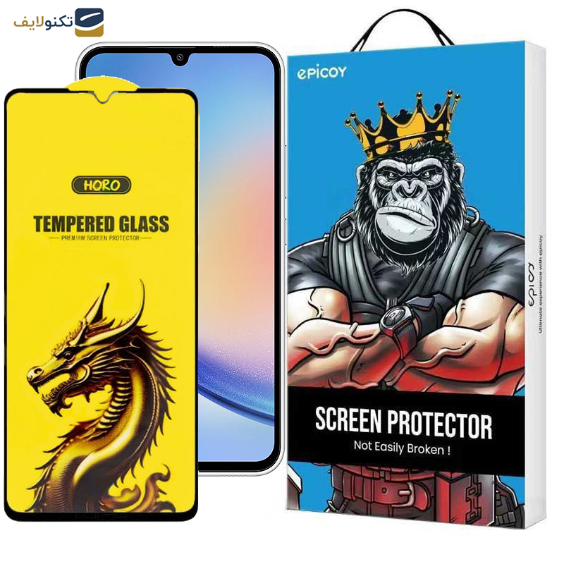 محافظ صفحه نمایش اپیکوی مدل Golden Dragon مناسب برای گوشی موبایل سامسونگ Galaxy A25/ A15 5G/4G / A24 4G/ F34 