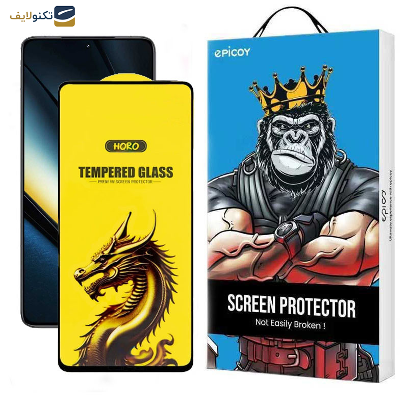 محافظ صفحه نمایش اپیکوی مدل Golden Dragon مناسب برای گوشی موبایل شیائومی Redmi Note 12 Turbo/ Note 12 Pro 5G/ Note 12 Explorer/ Note 12 Discovery/ Note 12 Pro Speed