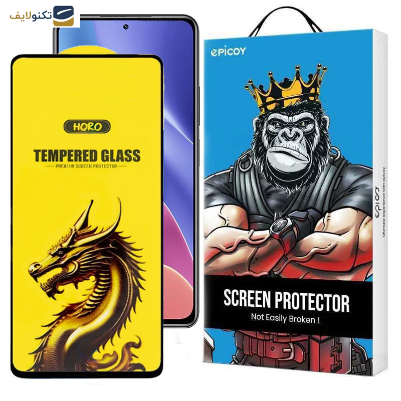 محافظ صفحه نمایش اپیکوی مدل Golden Dragon مناسب برای گوشی موبایل شیائومی Redmi K40 Ultra/ K40 Pro Plus/ K40 Gaming/ K40 Pro/ K40S/ K40