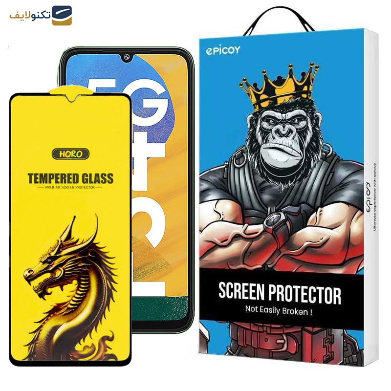 محافظ صفحه نمایش اپیکوی مدل Golden Dragon مناسب برای گوشی موبایل سامسونگ Galaxy F52 5G/F42 5G/F34 5G/F23 5G/F14 5G/F13 4G 