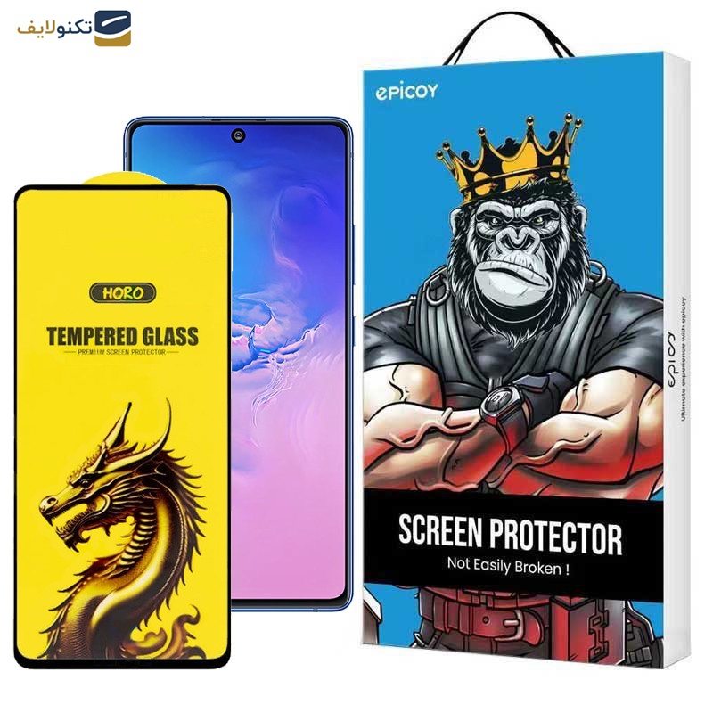 محافظ صفحه نمایش اپیکوی مدل Golden Dragon مناسب برای گوشی موبایل سامسونگ Galaxy M62/F62/F54/Note10 Lite/S10 Lite