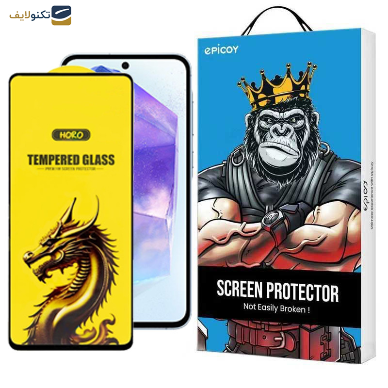 محافظ صفحه نمایش اپیکوی مدل Golden Dragon مناسب برای گوشی موبایل سامسونگ Galaxy A55 / A35