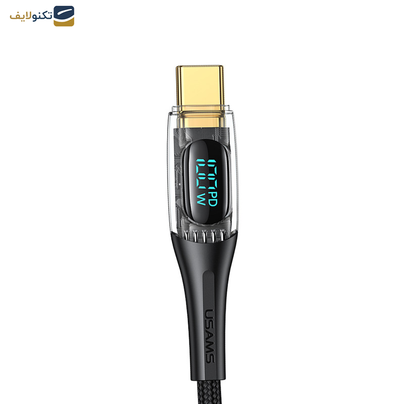 کابل تبدیل USB-C به USB-C یوسمز مدل Sj590 طول 1.2 متر