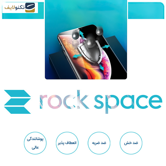 محافظ صفحه نمایش حریم شخصی راک اسپیس مدل 180F-01Y مناسب برای گوشی موبایل سامسونگ Galaxy Z Fold4