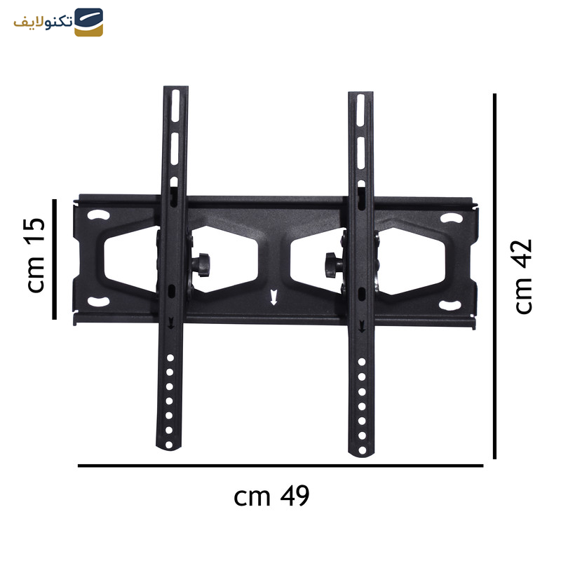 پایه دیواری تلویزیون برهان مدل SM-500 مناسب برای تلویزیون 40”-65”