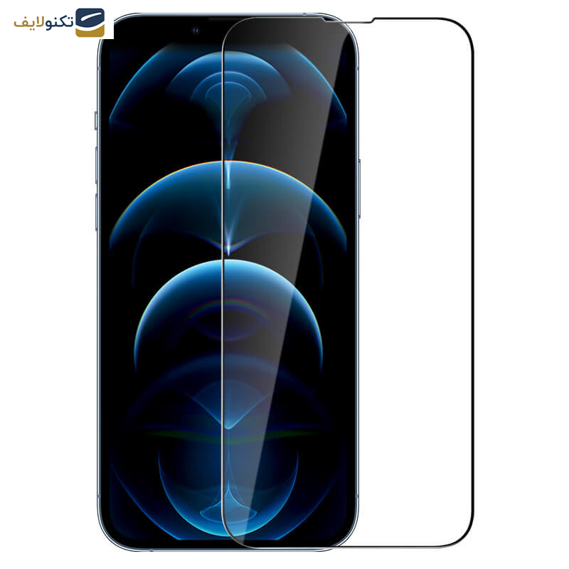 محافظ صفحه نمایش نیلکین مدل Amazing 2-in-1 مناسب برای گوشی موبایل اپل iPhone 13 Pro Max به همراه محافظ لنز دوربین