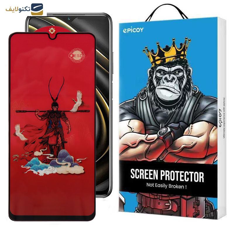 محافظ صفحه نمایش اپیکوی مدل Monkey King مناسب برای گوشی موبایل شیائومی Poco M3/Poco M2 Reloaded/Poco M2 4G