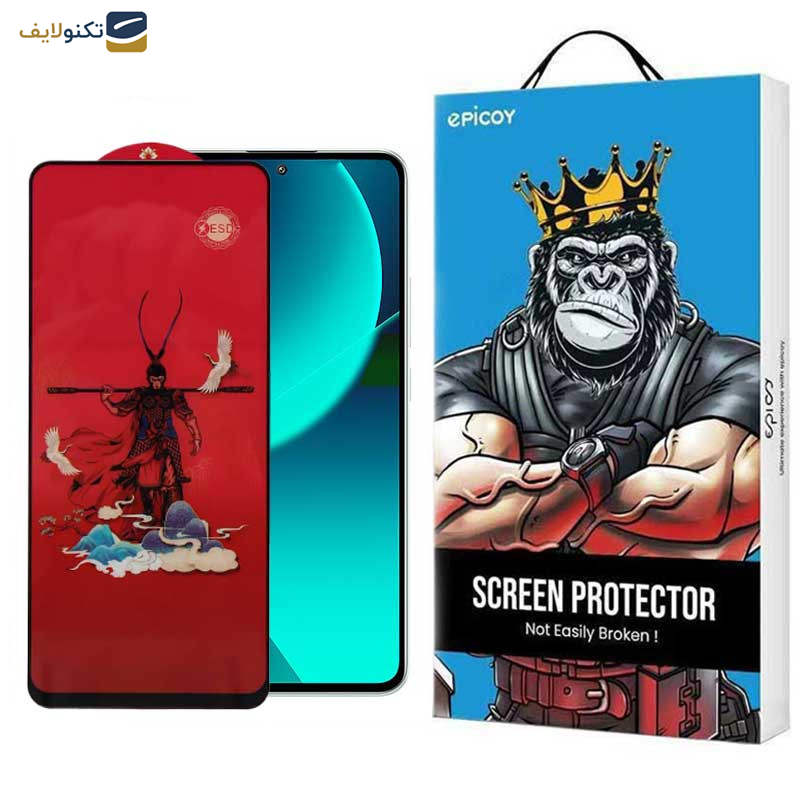 محافظ صفحه نمایش اپیکوی مدل Monkey King مناسب برای گوشی موبایل شیائومی 13T Pro/ 13T/ 12T Pro/ 12T/ 11T Pro/ 11T/ Mi 10T Lite 5G