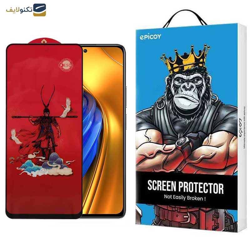 محافظ صفحه نمایش اپیکوی مدل Monkey King مناسب برای گوشی موبایل شیائومی Poco F5 Pro / F5 / F4 GT/ F3 GT/ F4/ F3