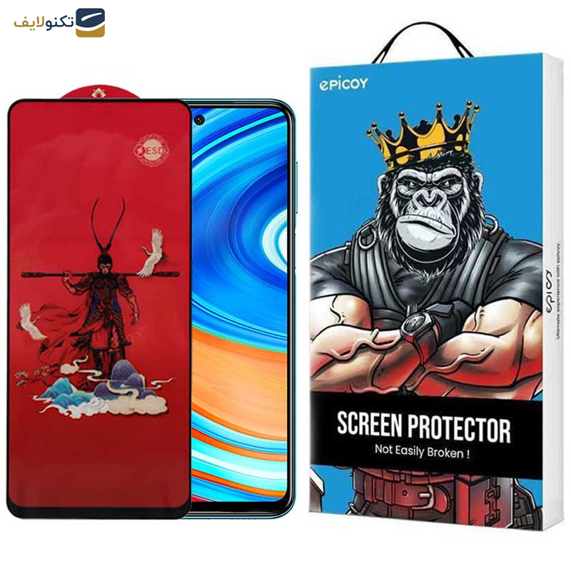 محافظ صفحه نمایش اپیکوی مدل Monkey King مناسب برای گوشی موبایل شیائومی Redmi Note 9 Pro Max / Note 9 Pro 5G/ Note 9 Pro  4G (Global/India) / Note 9S