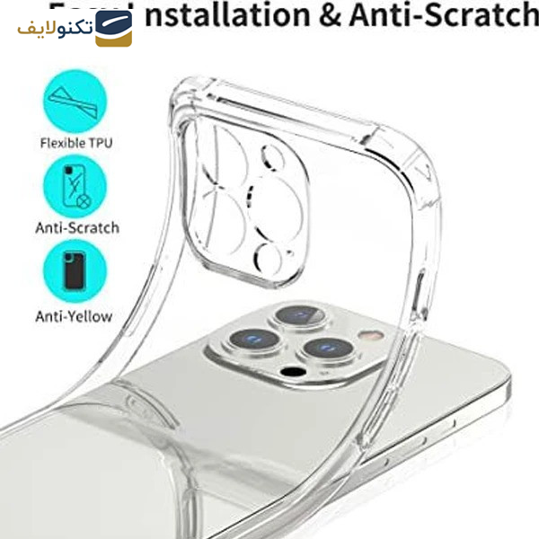 کاور اپیکوی مدل Transparent Clear مناسب برای گوشی موبایل اپل iPhone 12  