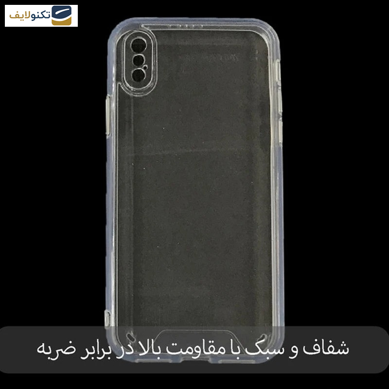 کاور اپیکوی مدل Transparent Clear مناسب برای گوشی موبایل اپل iPhone X/Xs 