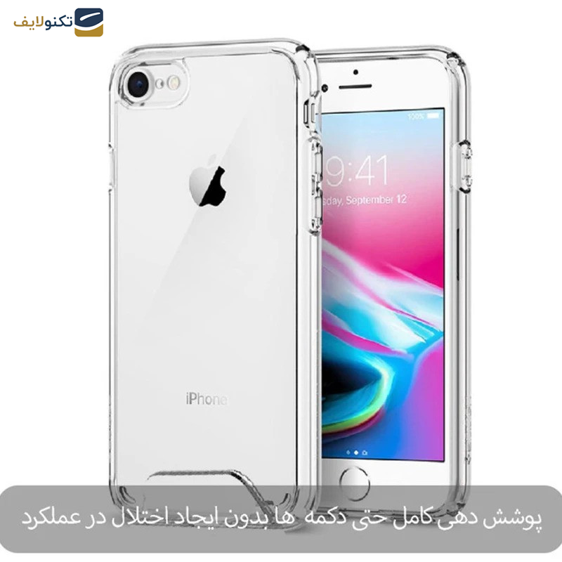 کاور اپیکوی مدل Transparent Clear مناسب برای گوشی موبایل اپل iPhone 7/ 8/ SE 2020