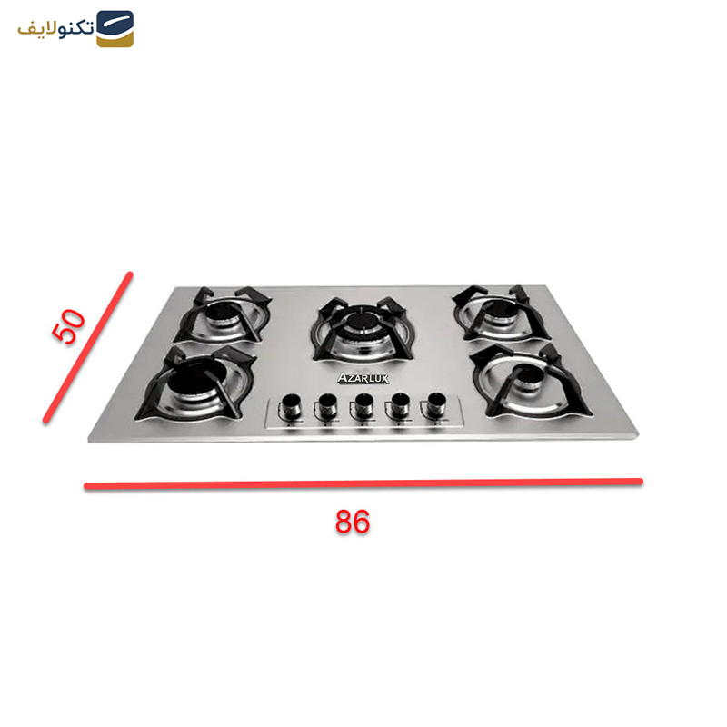 اجاق گاز صفحه ای آذرلوکس مدل S4