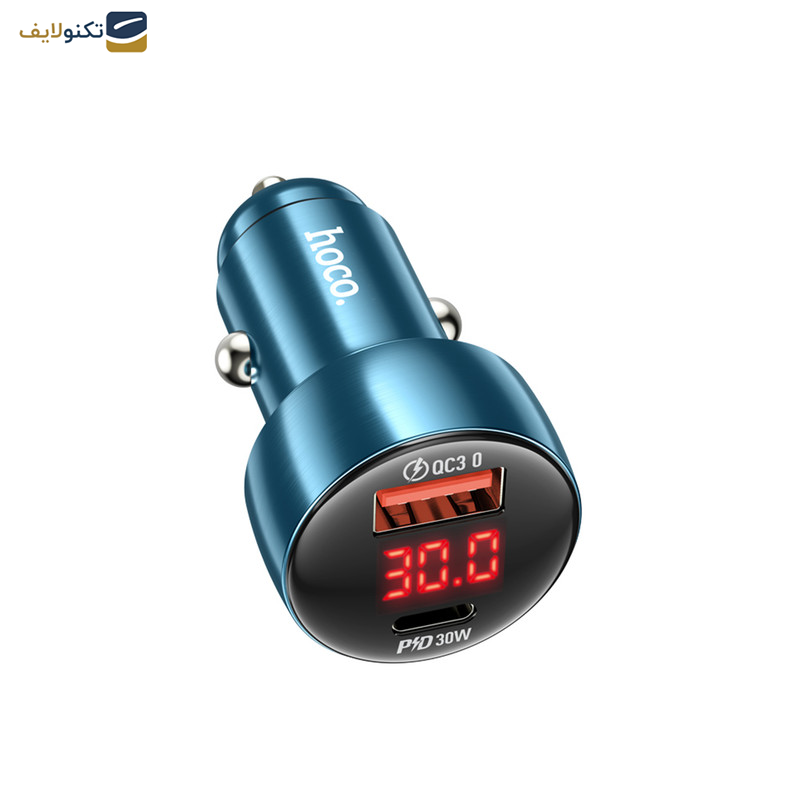 شارژر فندکی 48 وات هوکو مدل  Z50 PD+ QC3.0