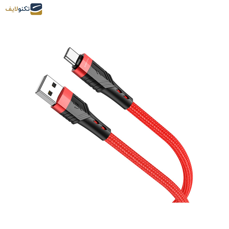 کابل تبدیل USB به USB-C بروفون مدل BU35 طول 1.2 متر