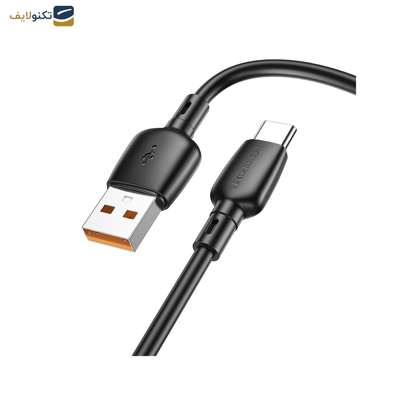 کابل تبدیل USB به USB-C بروفون مدل BX93 100W طول 1 متر