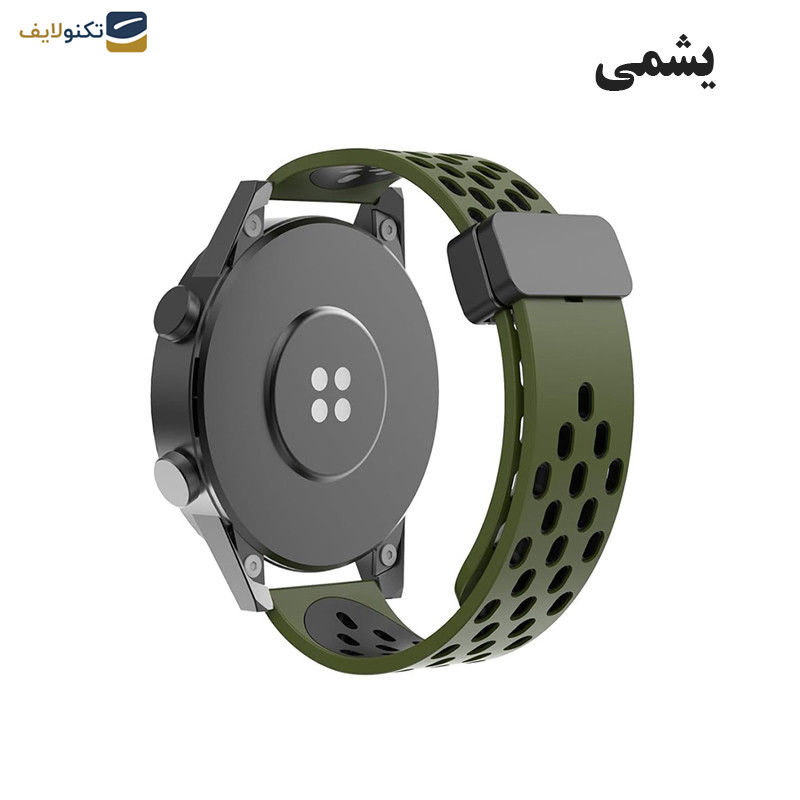 بند درمه مدل Ruby  مناسب برای ساعت هوشمند کروس  APEX 46mm