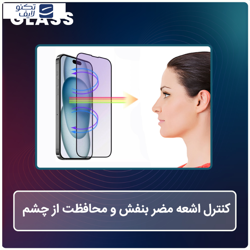 محافظ صفحه نمایش آنتی پرپل گلس مدل Resistant مناسب برای گوشی موبایل سامسونگ Galaxy S23 FE