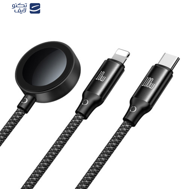 کابل تبدیل USB-C به لایتنینگ / USB-C / WIRELESS هیسکا مدل LX-31 طول 1.2 متر