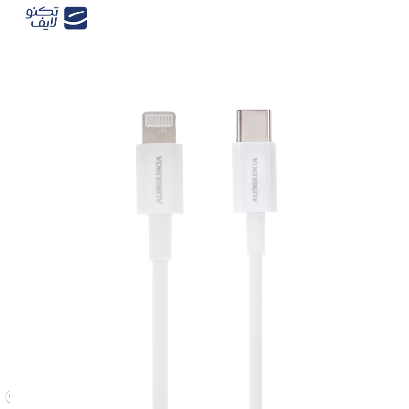 کابل تبدیل USB-C به لایتنینگ وی دنمن وی مدل D65L طول 2 متر