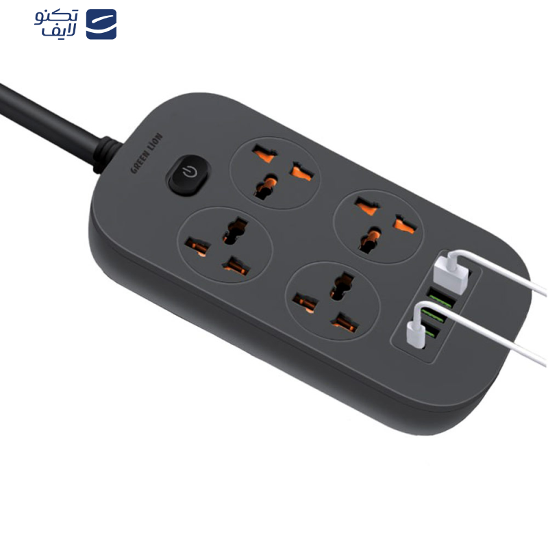 چندراهی برق گرین لاین مدل GNPOWS5USB