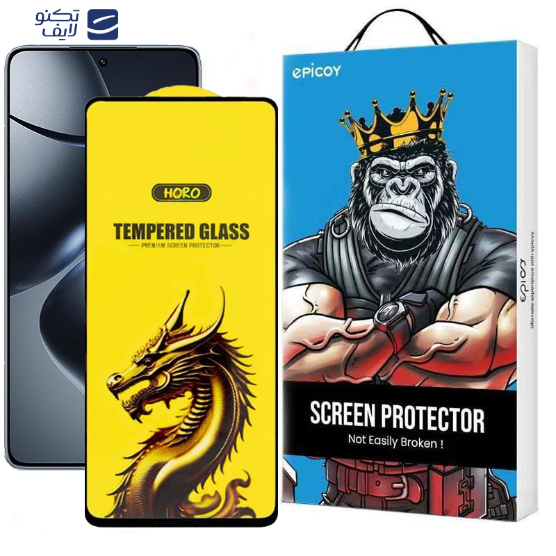 محافظ صفحه نمایش اپیکوی مدل Golden Dragon مناسب برای گوشی موبایل شیائومی 14T Pro / 14T / Redmi K70 Ultra