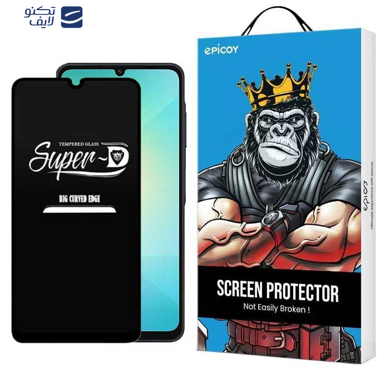  محافظ صفحه نمایش اپیکوی مدل Super 5D مناسب برای گوشی موبایل سامسونگ Galaxy A06/A06s/A05s/A05/F05