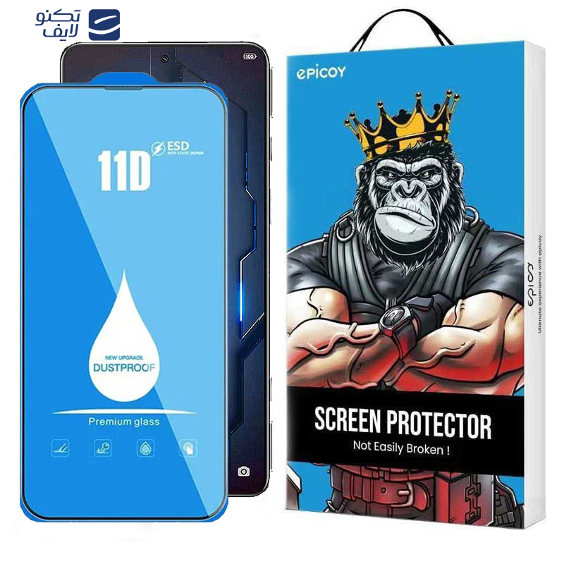 محافظ صفحه نمایش اپیکوی مدل Blue ESD مناسب برای گوشی موبایل شیائومی Black Shark 5 Pro/5/4Pro/4/3/3S