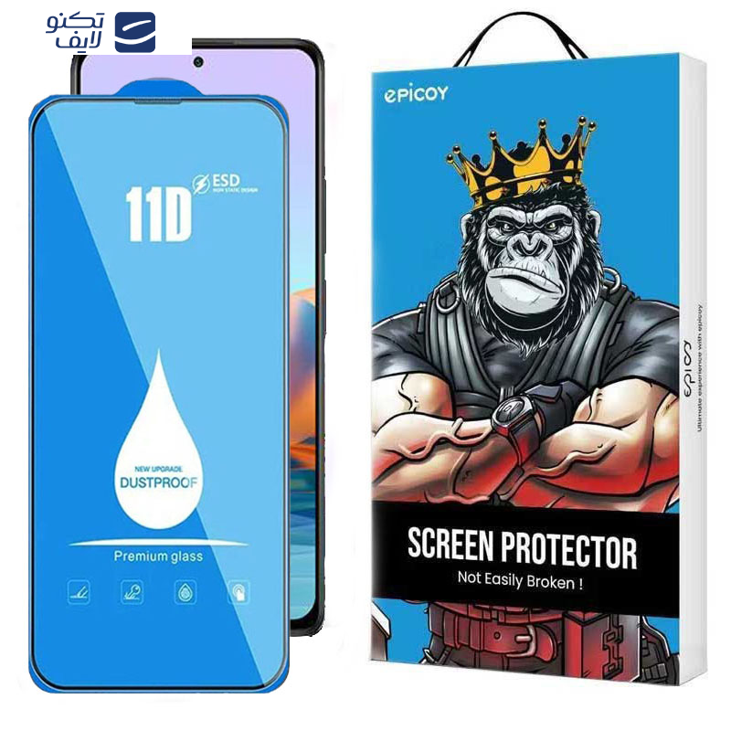 محافظ صفحه نمایش اپیکوی مدل Blue ESD مناسب برای گوشی موبایل شیائومی Redmi Note 10 Pro Max / Note 10 Pro 4G(Internationa) / Note 10 Lite / Note 10 Pro 4G (India)