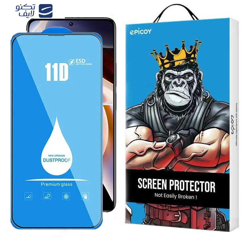 محافظ صفحه نمایش اپیکوی مدل Blue ESD مناسب برای گوشی موبایل شیائومی Redmi Note 11 Pro Plus / Note 11 Pro 4G/5G/China 